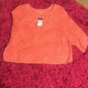 Coral sweater size XL